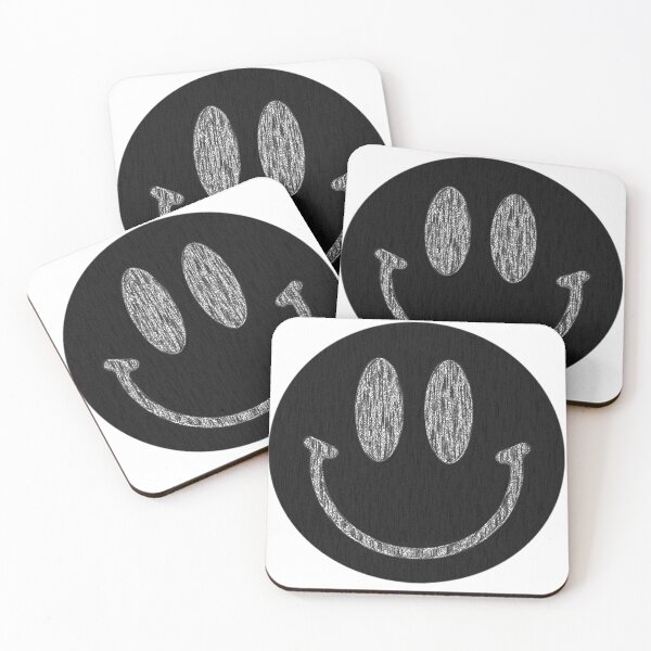 Item preview, Happy Smiling Face, Shabby, Black, designed and sold by Maculele.