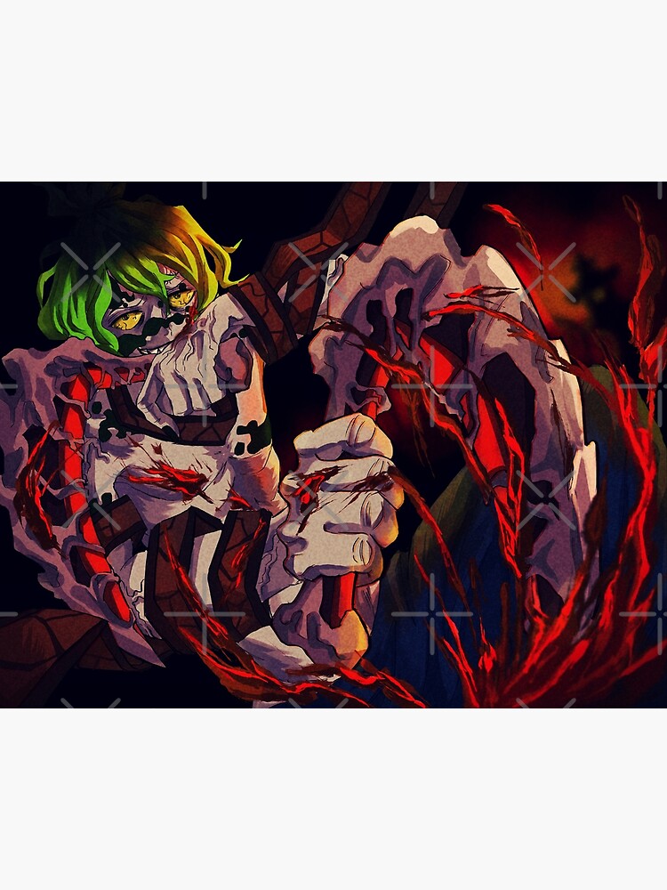 Demon Slayer: fan art imagina a Daki y Gyutaro como cazadores de demonios