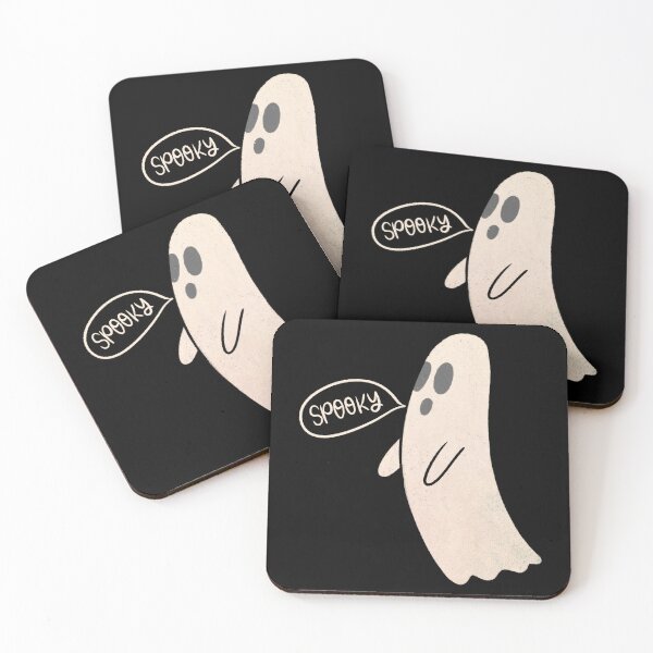 Item preview, Ghost saying Spooky designed and sold by ChloesNook.