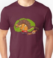 Paleo Kids-Ankylosaur Paleo Flyer with Lenny Unisex T-Shirt