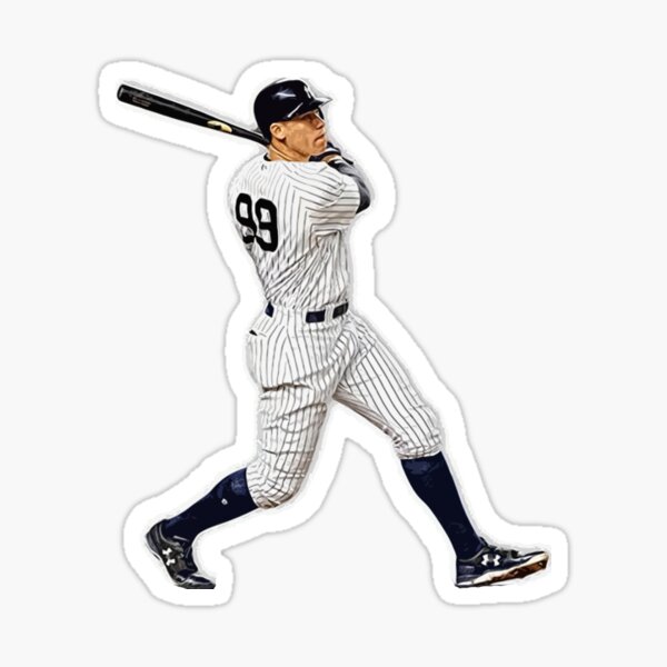 Aaron Judge #99 New York Yankees Signature Jersey Sticker for