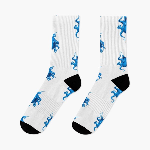 Item preview, The Left Handed Octopus // in Blue designed and sold by Adidit.