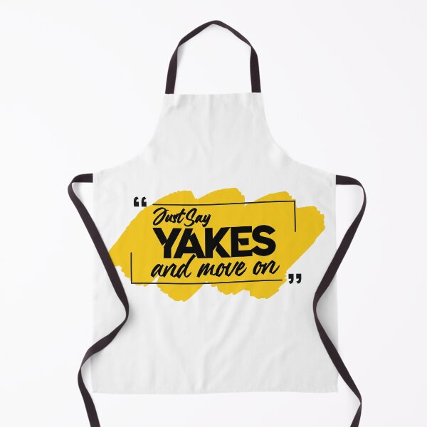Item preview, Just Say Yakes And Move On - Motivational And Inspirational Quote designed and sold by TiiNGA.