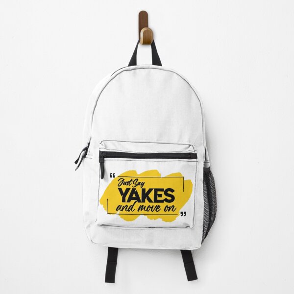 Item preview, Just Say Yakes And Move On - Motivational And Inspirational Quote designed and sold by TiiNGA.