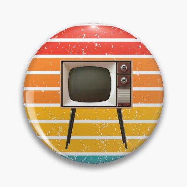 Item preview, Vintage Sunset Old Retro TV designed and sold by silviaol.