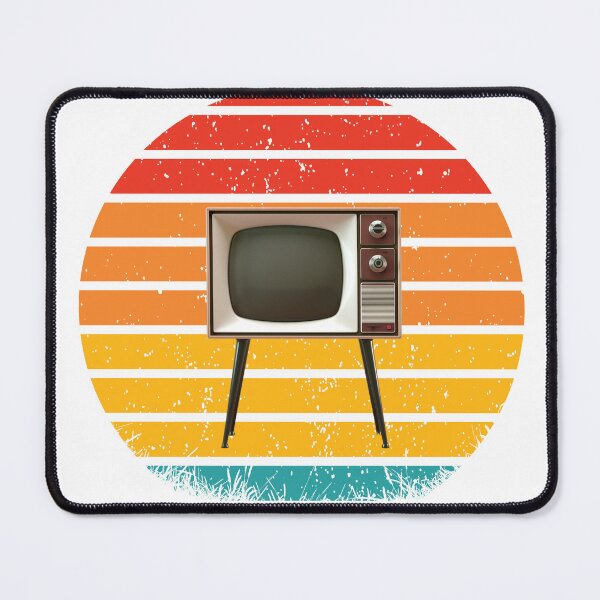 Item preview, Vintage Sunset Old Retro TV designed and sold by silviaol.