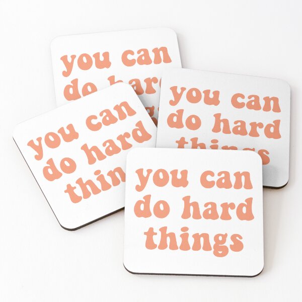 Item preview, You Can Do Hard Things designed and sold by Reagan McKenzie.