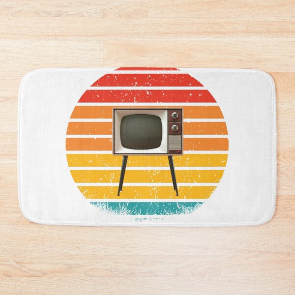 Item preview, Vintage Sunset Old Retro TV designed and sold by silviaol.