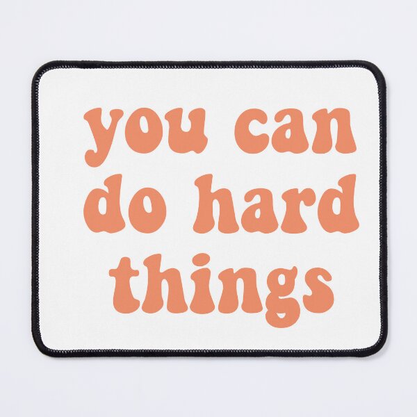Item preview, You Can Do Hard Things designed and sold by Reagan McKenzie.