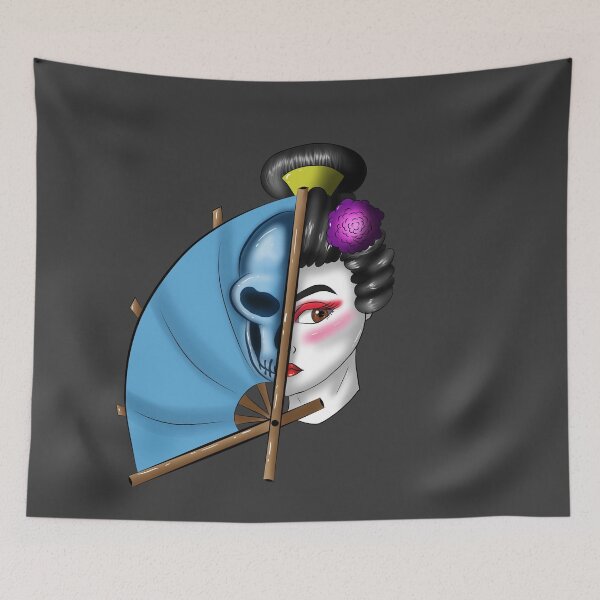 Item preview, Skull Geisha designed and sold by BooBerryDesigns509.