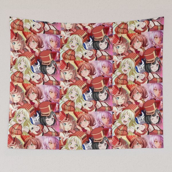 Item preview, BanG Dream Bandori Lisa Yukina Moca Kokoro Ran Sunlit Smile Star Edit designed and sold by Galileo Majors.