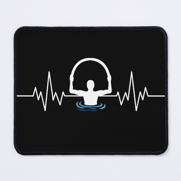 Item preview, Water Aerobics Heartbeat Aqua Aerobics Waterobics Fitness designed and sold by DamnGoodDesign.