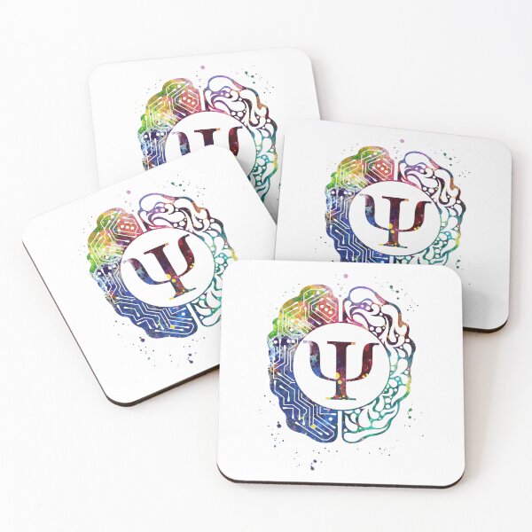 Item preview, Psychology Psi Symbol in Left and Right Brain designed and sold by EvasDreams.