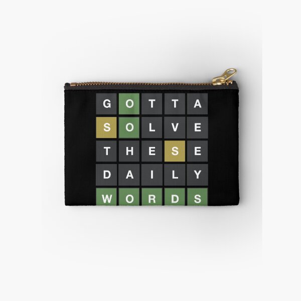 Item preview, Gotta Solve These Daily Words - Wordle Grid Design designed and sold by MintGubbins.