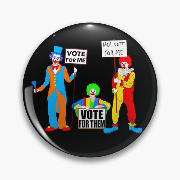 Item preview, DEMOCRACY - CHOOSE YOUR CLOWN designed and sold by Danicus666.