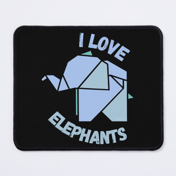 Item preview, I love elephant designed and sold by LukjanovArt.
