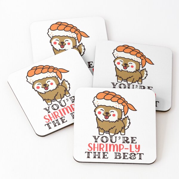 Item preview, You're Shrimply The Best designed and sold by ChelleCreate.