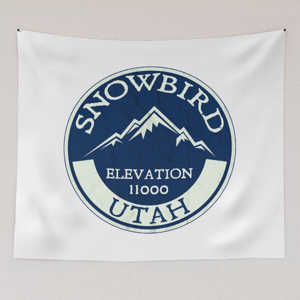 Item preview, Snowbird Utah Skiing Ski designed and sold by DESTINATIONS DECAL.