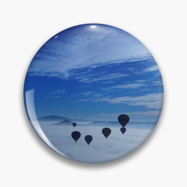 Item preview, Hot Air Balloons in Sky at Sunrise. designed and sold by superbling.