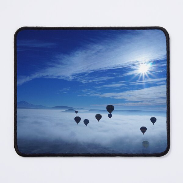 Item preview, Hot Air Balloons in Sky at Sunrise. designed and sold by superbling.