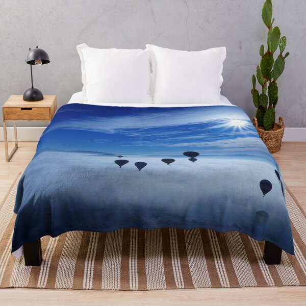 Item preview, Hot Air Balloons in Sky at Sunrise. designed and sold by superbling.