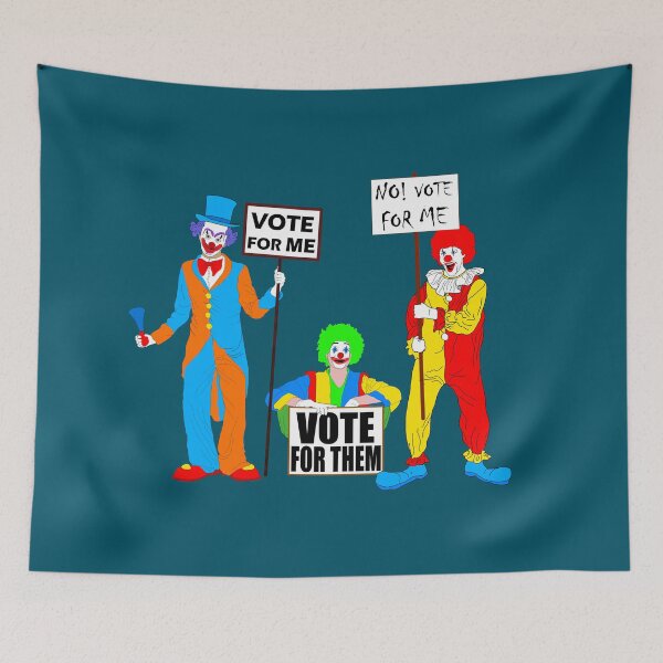 Item preview, DEMOCRACY - CHOOSE YOUR CLOWN designed and sold by Danicus666.