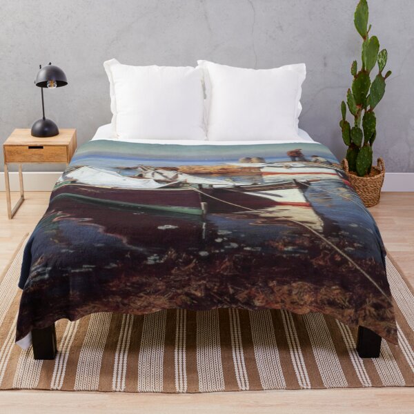Item preview, Serene Waters: Boats Tied Together in Harmony designed and sold by SweetMySpot.