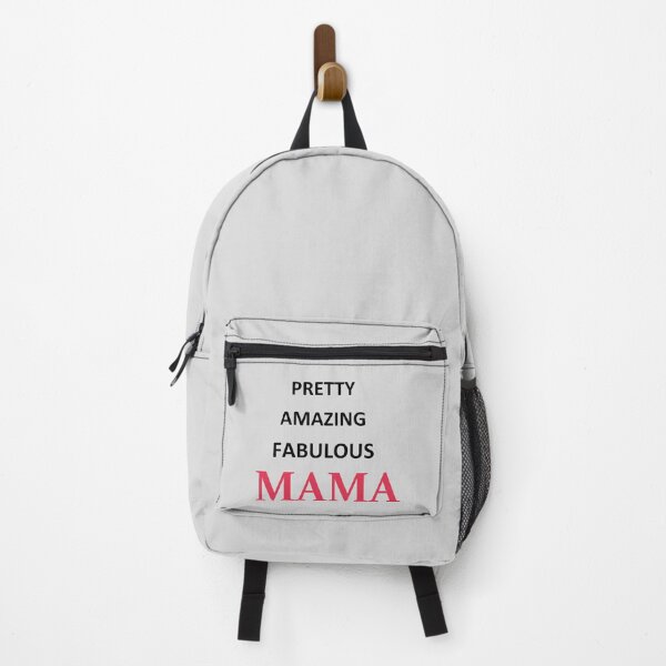 Item preview, Pretty Amazing Fabulous Mama Word Art in Black and Pink Letters designed and sold by Star58.