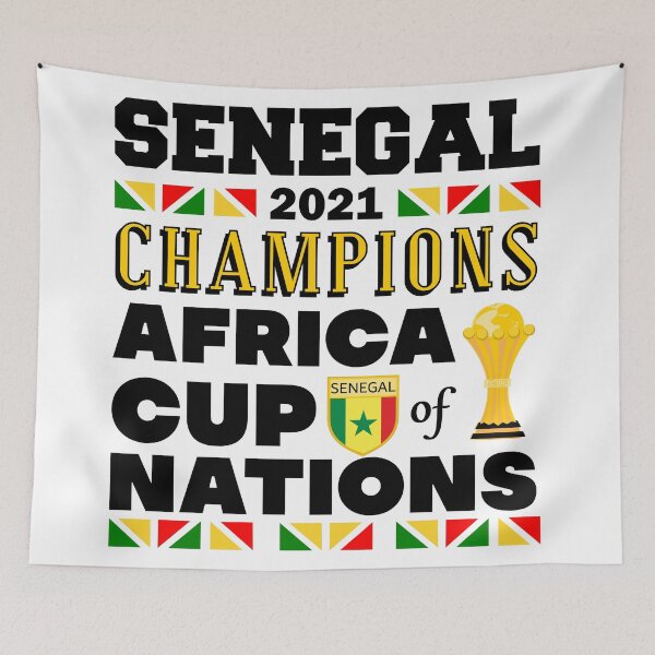 Item preview, AFCON CHAMPIONS AFRICA CUP OF NATIONS SENEGAL designed and sold by MKSGraphix.
