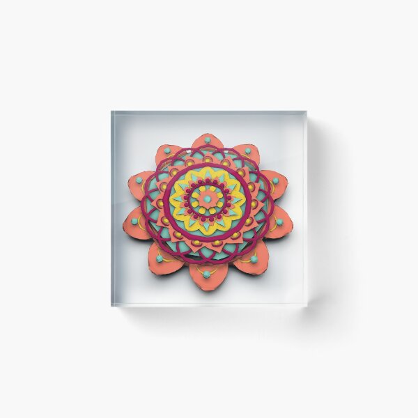 Item preview, Mandala 3D Lowpoly designed and sold by angeldecuir.