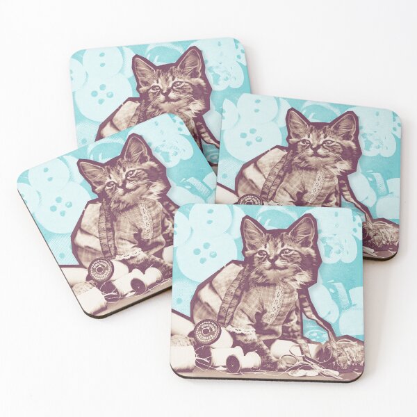 Item preview, Vintage Cats - Mischief Makers designed and sold by StudioMarimo.