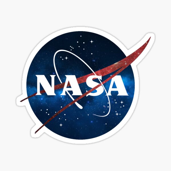 Carte des étoiles du logo de la NASA Sticker