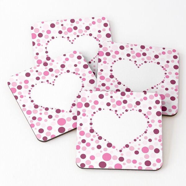 Item preview, Heart Polka Dot Outline designed and sold by Yesshellojess.