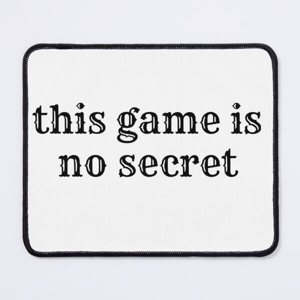Item preview, this game is no secret designed and sold by YacineHB01.