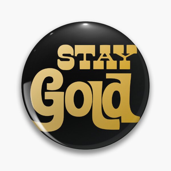 Item preview, stay gold designed and sold by retrippy.