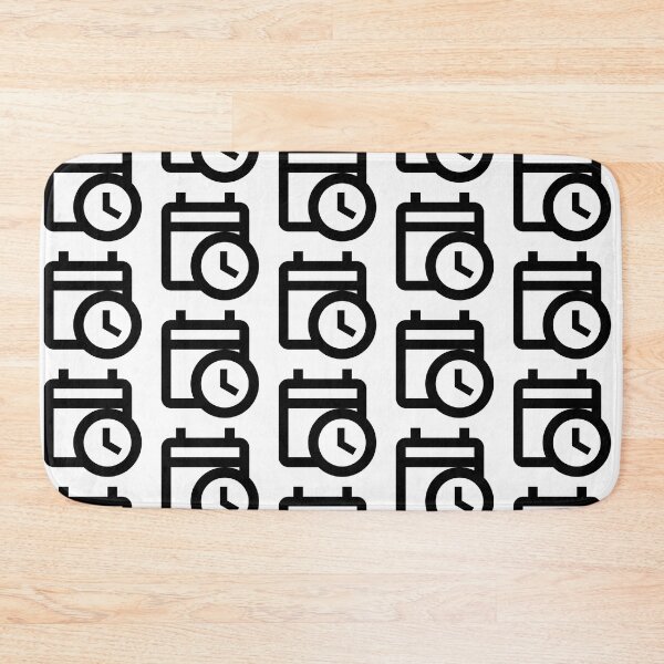 Item preview, MDI calendar-clock-outline designed and sold by GnarlyFurtardo.