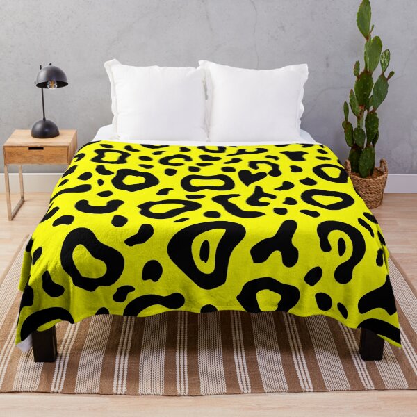 Item preview, Yellow Leopard 80s Rock N Roll designed and sold by concettaellis.