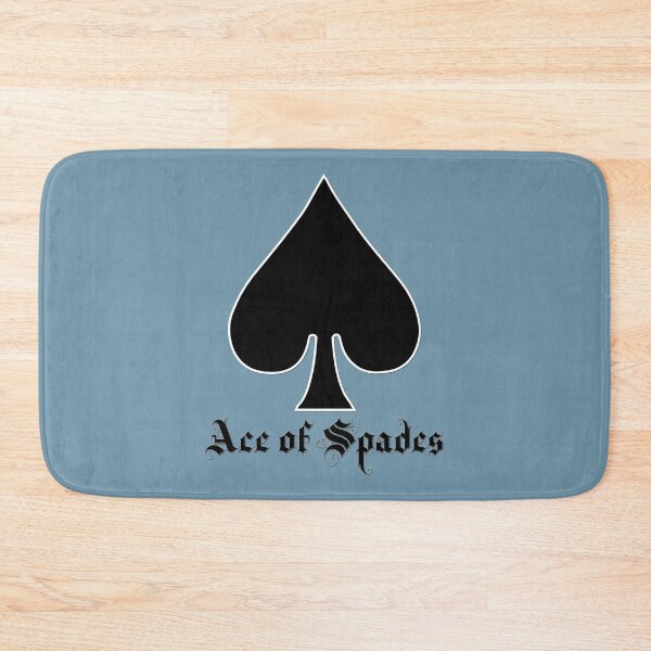 Item preview, Ace of Spades in Black Lettering designed and sold by Kevin Michael McCall.
