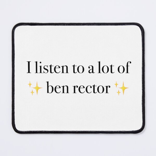 Item preview, I listen to a lot of Ben Rector designed and sold by emmaleebell.