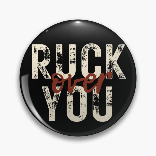 Item preview, RUCK (OVER) YOU RUGBY FOOTBALL designed and sold by Mercurial Merkaba.