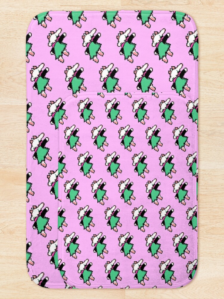 Pink Splat Bath Mat