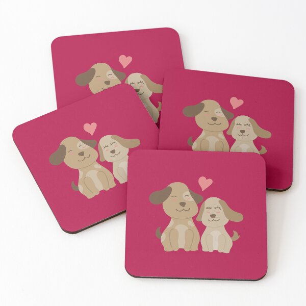 Item preview, Cute Couple of Dog|Dog Lover|Valentines designed and sold by Touch of FEZ.