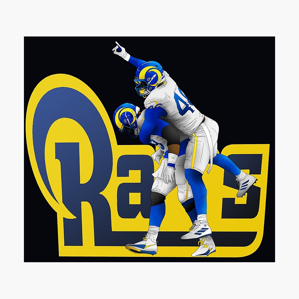 LA Rams 2021 Defense Sticker for Sale by Ezrienel