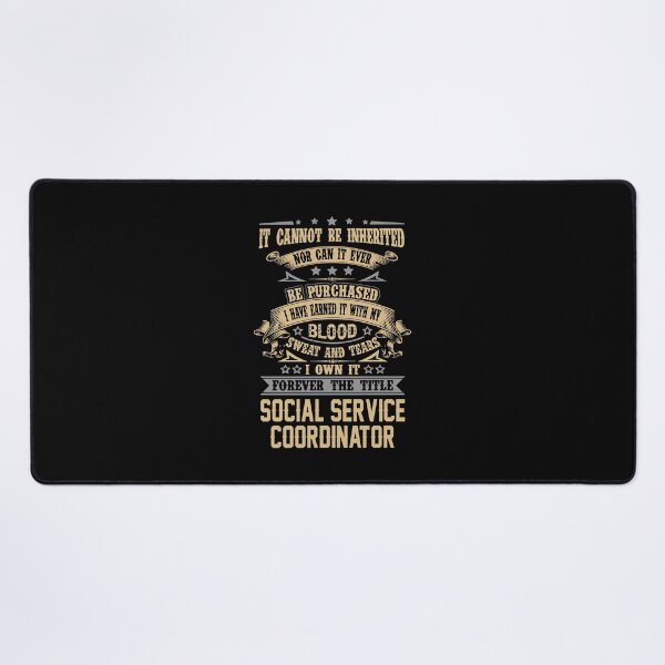 Item preview, Social Service Coordinator T Shirt - Forever The Title Job Gift Item Tee designed and sold by celiagomez456.