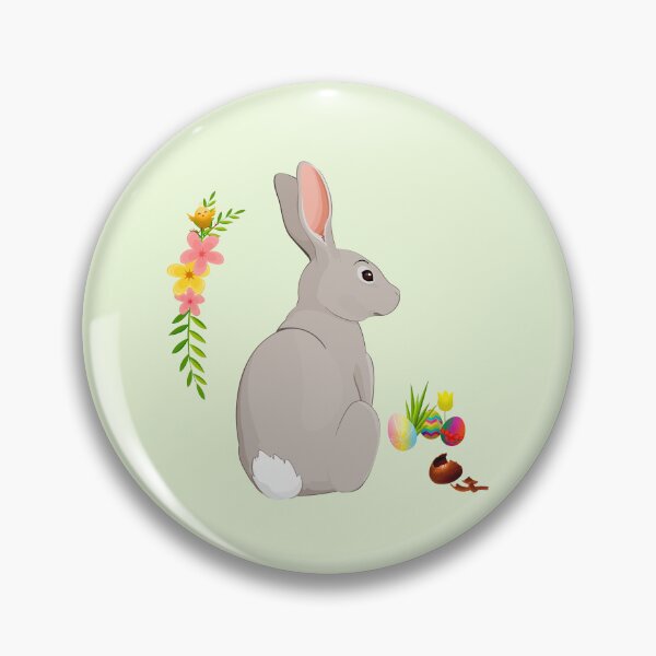 Item preview, Easter Bunny with Eggs and Fluffy, Yellow Chick designed and sold by S Quinn.