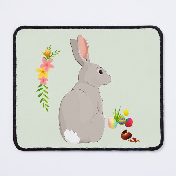 Item preview, Easter Bunny with Eggs and Fluffy, Yellow Chick designed and sold by S Quinn.