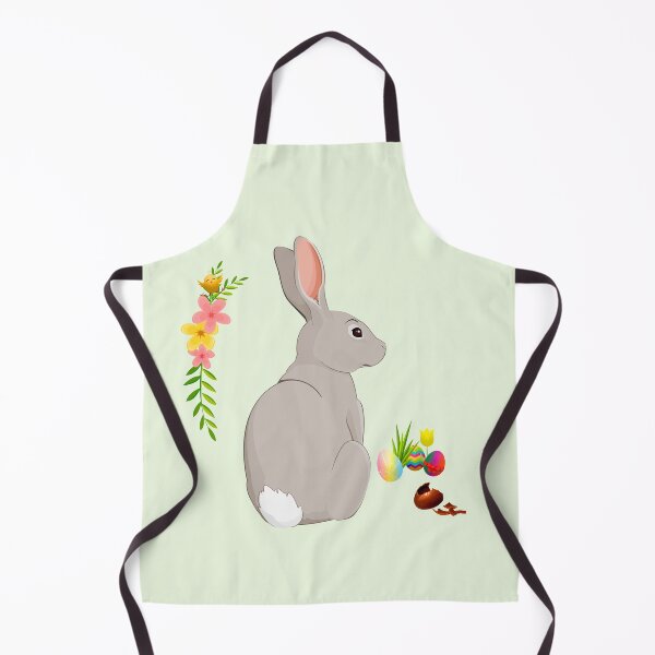 Item preview, Easter Bunny with Eggs and Fluffy, Yellow Chick designed and sold by S Quinn.