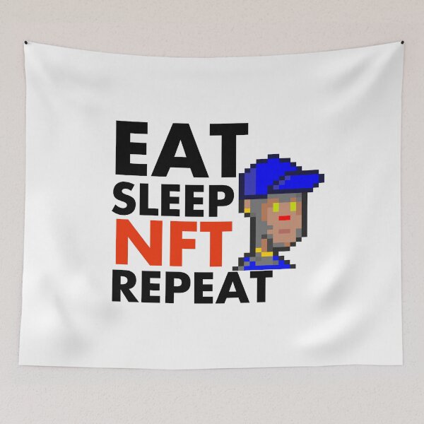 Item preview, Eat Sleep Collect NFT Crypto Monkey #57 designed and sold by patricklevar.