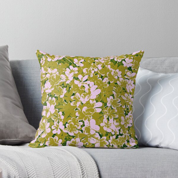 Item preview,  Olive-pink Shamrock with a twist by Iritof designed and sold by iritof.