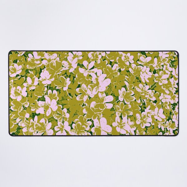 Item preview,  Olive-pink Shamrock with a twist by Iritof designed and sold by iritof.